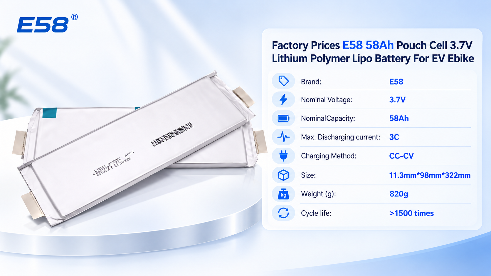 LG58AH battery